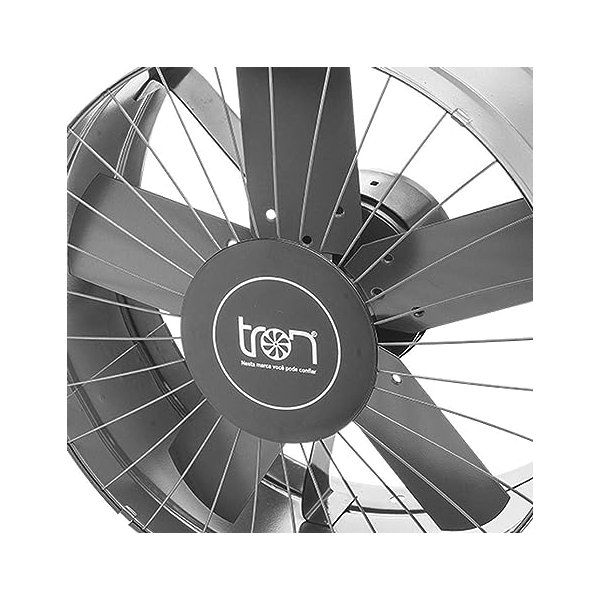 01 ventilador exaustor axial industrial tron grafite 400mm