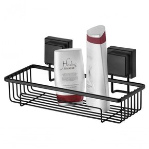 03 suporte shampoo prateleira ventosa parede banheiro