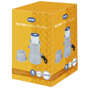 1 filtro piscina mor vazao 3600 litros h