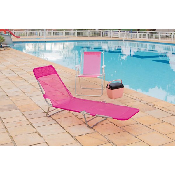 09 cadeira espreguicadeira textilene mor rosa rosa