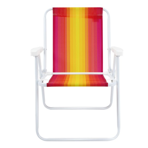 04 cadeira de praia alta em aco 110 kg