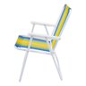 25 cadeira de praia alta em aco 110 kg